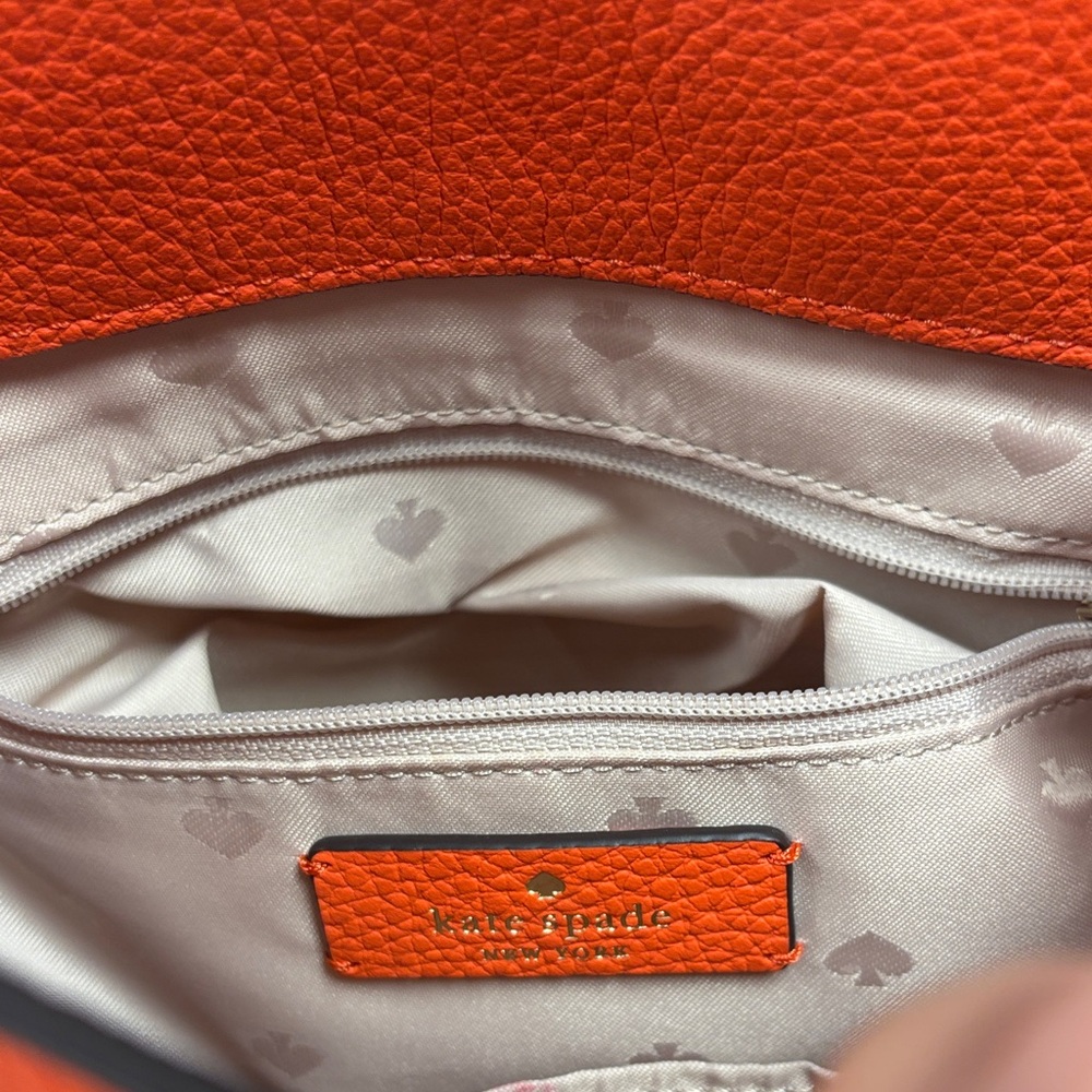 Kate Spade Bold Orange Backpack - Picture 6 of 8
